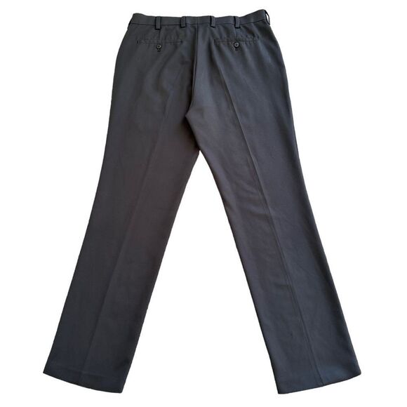 🔃Louis Raphael Men's Gray Tailored Straight Leg Dress Pants - Picture 2 of 9